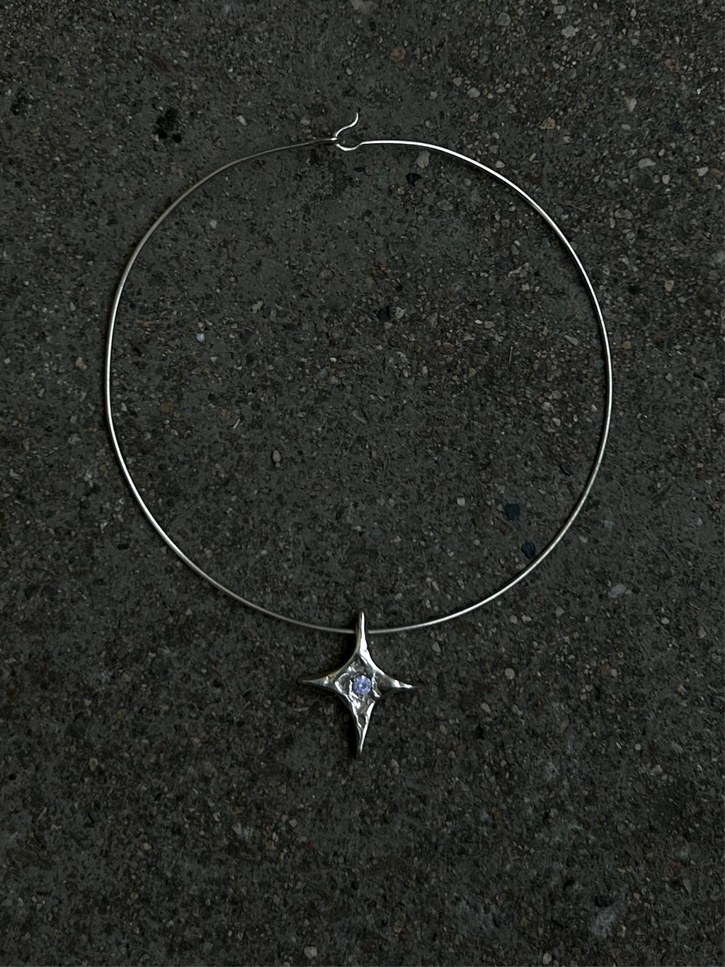 Purple Bling Choker