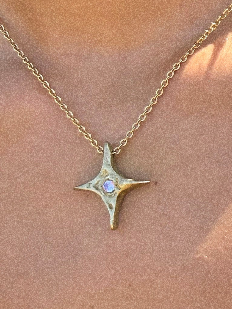Purple Bling Necklace